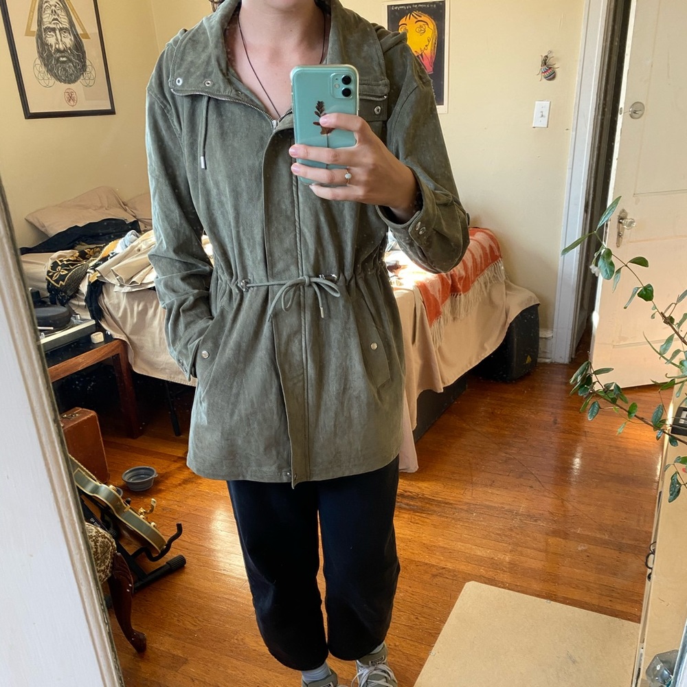 Olive Fall Jacket - image 1